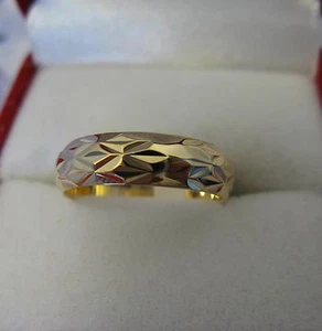 Alliance T58 Demi-Jonc Lapidée X 6 mm Plaqué Or 18K de Dolly-Bijoux - Bild 1 von 1