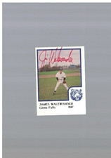 James Walewander Glens Falls Tigers 1986 ProCards Signed Card W/Our COA