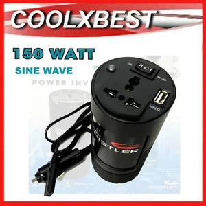 NEW 150W DC AC POWER INVERTER CAN SIZE 12V to 230V 240V USB CAR CARAVAN CAMPING - Picture 1 of 7