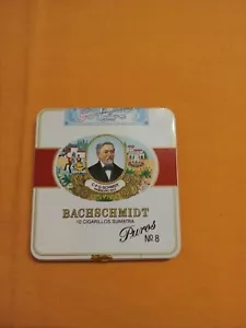 Blechdose 10 Cigarillos Sumatra C. F.G. Schmidt 1852 Hamburg Puros No. 8 - Bild 1 von 3