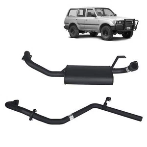 Redback Performance Exhaust for Toyota Landcruiser 80 Series Wagon 4.2L 1HZ & 4. - Picture 1 of 8
