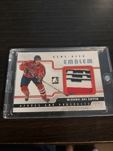 Michael Del Zotto 2008-09 ITG Heroes And Prospects Emblems Silver 1/9