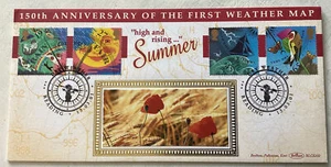 GB QEII 2001 Weather Benham Silk Numbered FDC Dry Weather Reading SHS Cat £20+ - Picture 1 of 4