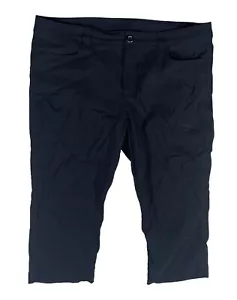 Pantalones para mujer Eddie Bauer Capri 16 nailon elásticos senderismo azul S3 - Imagen 1 de 5