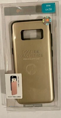 🔥🔥 Funda Bumper Goospery Mercury Sky Slide Samsung Galaxy S8 Nueva en Paquete 🔥 Foto 1 de 2