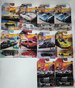 2022 Hot Wheels Corvette 70 Anniversary 1953-2023 Komplettset 8 plus 2 ext VHTF - Bild 1 von 12