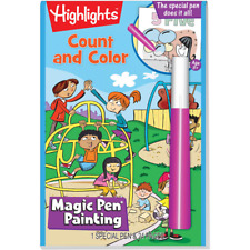Highlights Magic Pen Painting Book Count & Color