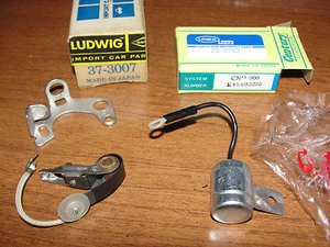 Toyota#04191-40010/19133-60040 Point Set&Condensor 1960-74 Landcruiser FJ40/FJ55 - Picture 1 of 6