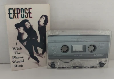 Expose'~ I Wish The Phone Would Ring Cassette Single (1992) - Image 1 of 4