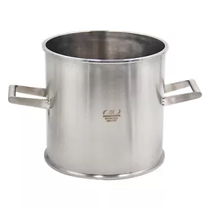 HFS(R) 12"" x 12"" Sanitär Tri Klemme Boden-Schweißplatte mit Griffen Edelstahl - Bild 1 von 1
