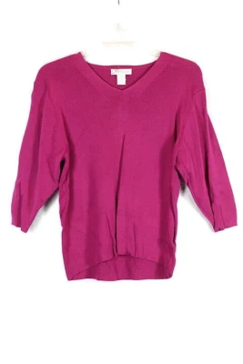 Dressbarn розовый женщин эластичной блузка V шеи 3/4 рукав 18-20 001 - Изображение 1 из 4