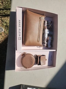 Anne Klein Umhängetasche Kastanie 5-teiliges Geschenkset *Neu in Geschenkbox* - Bild 1 von 4