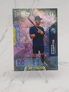 2021 SkyBox Metal Universe Champions Silver Dots #12 Roberto Campos Rookie /299 - Picture 1 of 2