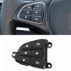 Botón interruptor de control del volante izquierdo para Mercedes Benz GLA W156 2017-2019 - Imagen 1 de 8