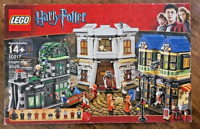 LEGO Harry Potter 10217 Diagon Alley NEW SEALED 12 Minifigues!! RETIRED - Image 1 of 4