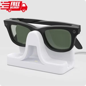 Charging Stand & Cable Compatible with Ray-Ban Meta Smart Glasses - Picture 1 of 16
