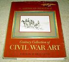 Civil War Art century collection of. First Edition. hardcover. American Heritage