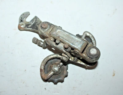 禧玛诺 RS 复古后变速器短距离银色日本旅游公路美国船舶 — 第 1/4 张图片