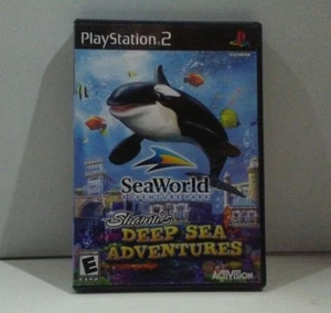 SeaWorld: Shamu's Deep Sea Adventures (Sony PlayStation 2, 2005) Completo - Foto 1 di 4