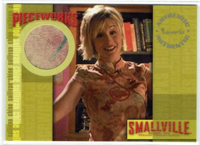 Smallville Season 2 Inkworks 2003 Pieceworks PW3 Allison Mack as Chloe Sullivan - Image 1 of 3