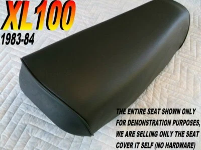 XL100 New seat cover Honda 1983-85 XL 100  BLACK 082A - Image 1 of 3