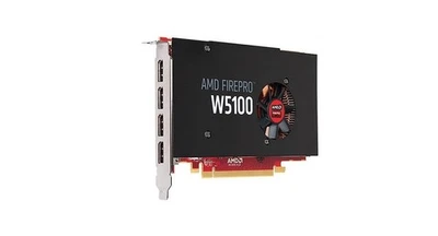 4GB ATI AMD FirePro W5100 GDDR5 4x DisplayPort Graphics Card 100-505974 - Image 1 of 2