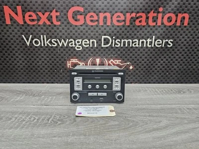 2008 - 2010 Volkswagen Golf / Jetta City Model Car Radio CD Player With Code - Image 1 of 4