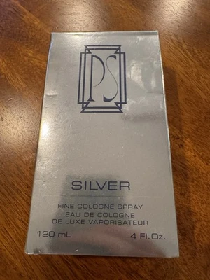 PS PAUL SEBASTIAN SILVER Para Hombres 4 OZ / 120 ml Colonia Spray EDC Nuevo en Caja RARO Foto 1 de 4