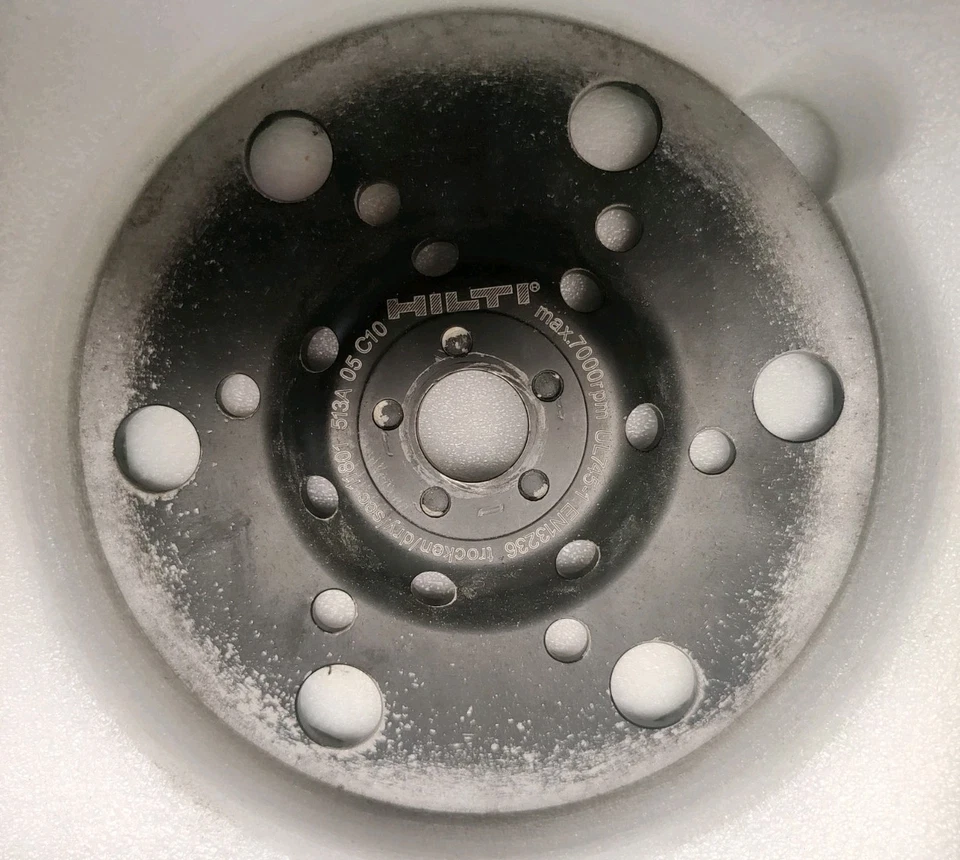 Genuine Hilti 150mm 6” Diamond Grinding Cup Blade for DG150 UL745 11801 513A 05 - Image 1 of 4