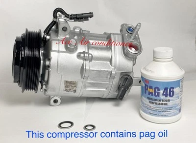 Remanufactured OEM AC Compressor for 2017-2022 Chevy Malibu 2.0L w/1 year wrty. - Image 1 of 4