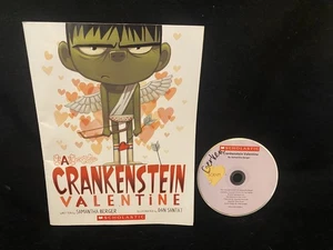 A Crankenstein Valentine Book + Audio CD - Scholastic - by Samantha Berger - Picture 1 of 1