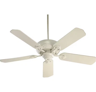 Quorum 78525-67 Chateaux 52" 5-Blade Ceiling Fan in Antique White - Image 1 of 2