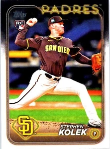 2024 Topps Update #US259 Stephen Kolek RC Rookie San Diego Padres - Picture 1 of 2