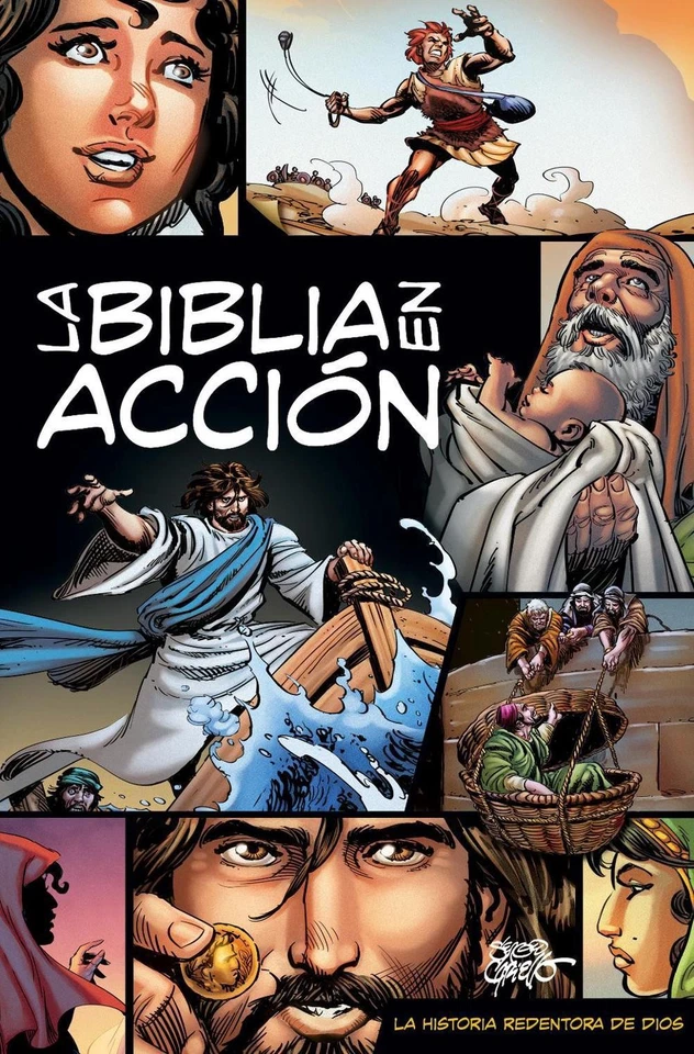 Spa-Biblia En Accion New Revis: The Action Bible Spanish Edition by Sergio Carie - Image 1 of 1
