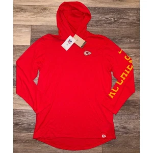 NWT Mens Kansas City Chiefs Lightweight Hoodie - Medium - Red - Picture 1 of 6