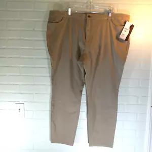Dickies Women's Perfect Shape Pants Size 24WR Slimming Skinny Tan Career NEW - Picture 1 of 12