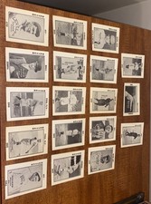 1973 TCMA 1913 Tom Barker Baseball Card Game Reprints ( 18 Cards )