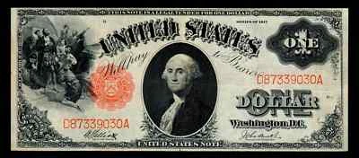 1917 Large Size $1 United States Red Seal - Image 1 of 2