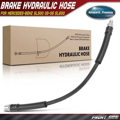 Manguera hidráulica de freno delantero izquierdo o derecho para Mercedes-Benz SL500 2003-2006 SL600 Foto 1 de 4