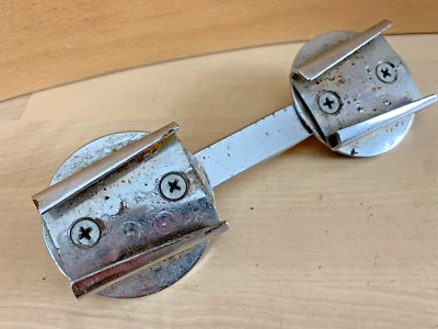 SLINGERLAND Concert Rack Tom Double Clip Slide Mount Bracket Holder Part 70s Vtg - Image 1 of 4