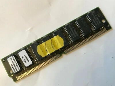 SIEMENS HYM324025S-60 16MB 72 PIN 60NS EDO SIMM NON PARITY UK SELLER    fcb10.21 - Image 1 of 2