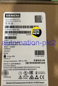 1 Stück NEU Siemens 6SE6440-2UD22-2BA1 Modul FedEx oder DHL Expressversand - Bild 1 von 4