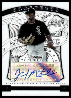 2009 Bowman Sterling #BSP-JM Jared Mitchell BASEBALL Chicago White Sox - Image 1 of 2