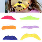 Colorful Fake Mustaches Self Adhesive False Mustaches Stick For Christmas SLS