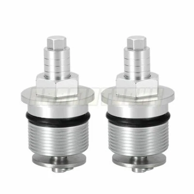 Preload Fork Caps Cover Adjusters For Honda CB750 K1-K5 1976 1977 1978 Silver — 第 1/4 张图片