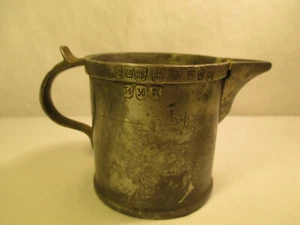 Antico Allehoff Stagno Misurino Con Eichstempeln - Imagen 1 de 11