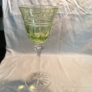 “PROINNSEAS” by AJKA - WATER GOBLET - GREEN - O - Picture 1 of 3