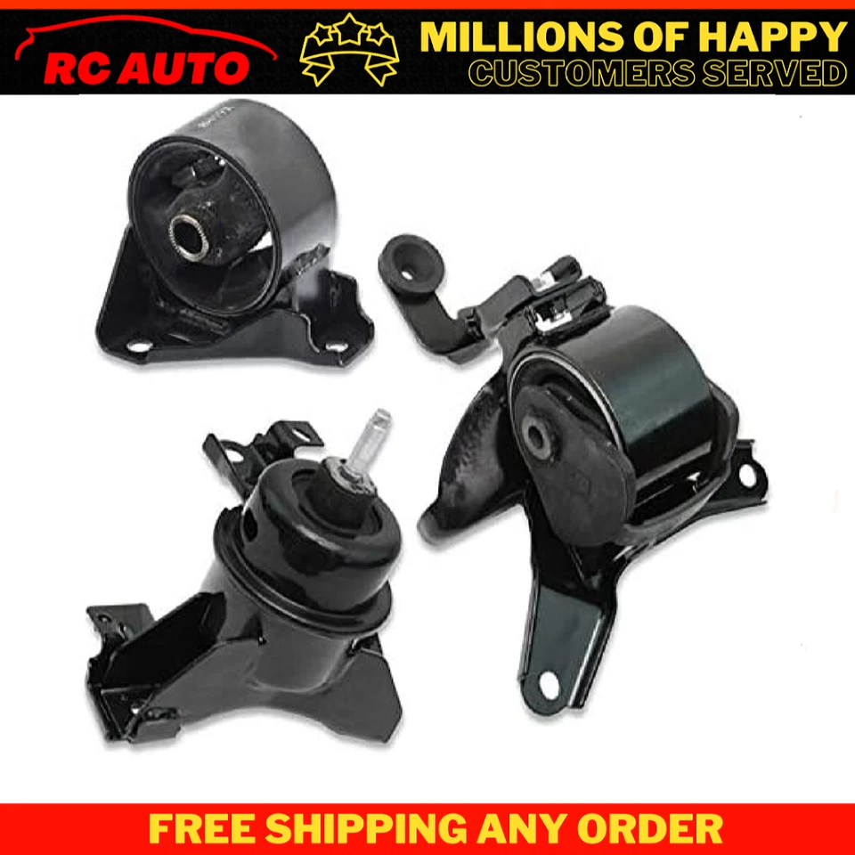 Fits 2007-2010 Kia Optima/Magentis 2.4L Motor & Trans Mount Set 3pcs : A71022 A7 - Image 1 of 1