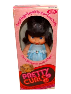 Vintage Pretty Curls Baby Doll 12.5" in Original Box Ideal 1980 NIB - Bild 1 von 6