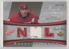2006-07 Upper Deck Sweet Shot Sweet Stitches /200 Henrik Zetterberg #SS-HZ